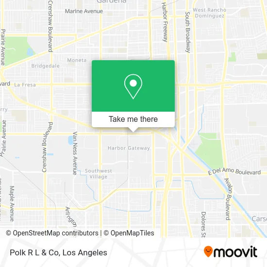 Mapa de Polk R L & Co