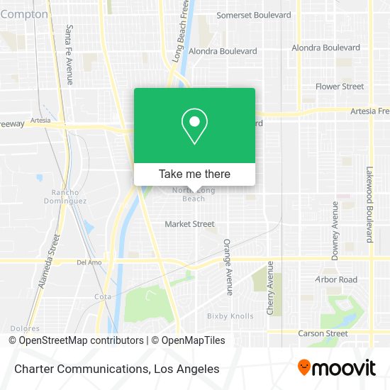 Charter Communications map