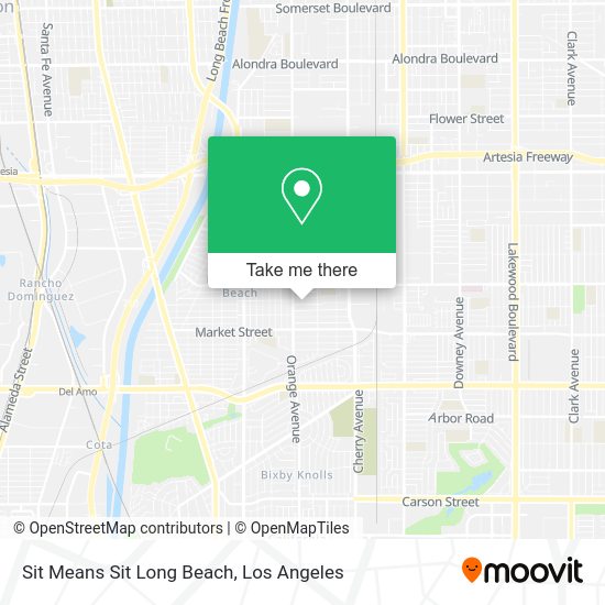 Mapa de Sit Means Sit Long Beach