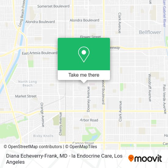 Mapa de Diana Echeverry-Frank, MD - la Endocrine Care