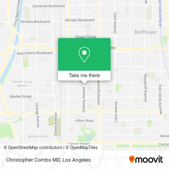 Christopher Combs MD map
