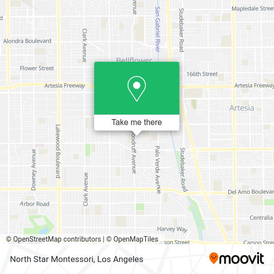North Star Montessori map
