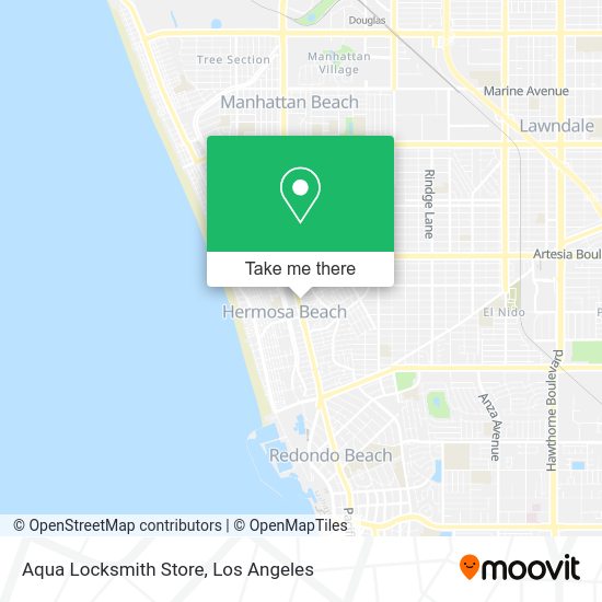 Aqua Locksmith Store map