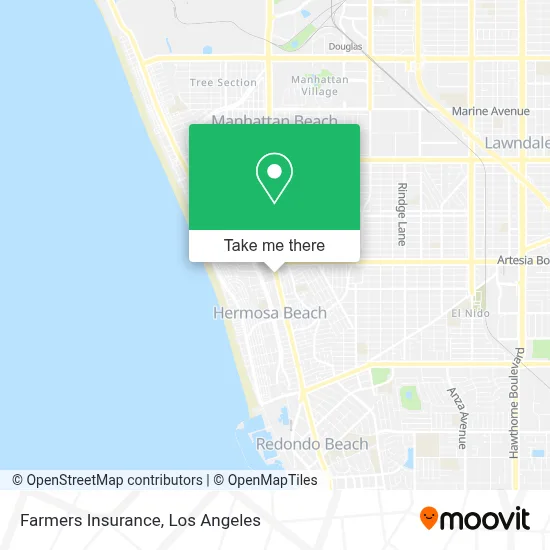 Farmers Insurance map