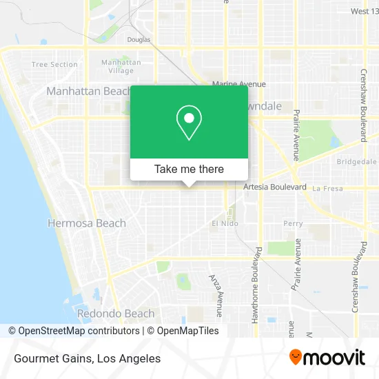 Gourmet Gains map