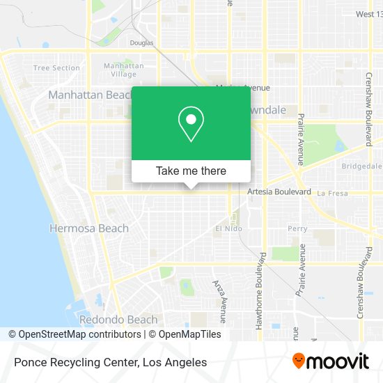 Mapa de Ponce Recycling Center