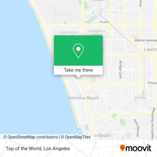 Top of the World map