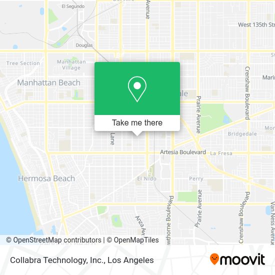 Collabra Technology, Inc. map