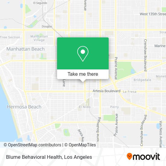 Blume Behavioral Health map