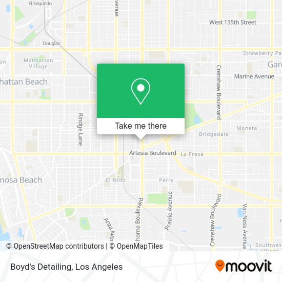 Boyd's Detailing map
