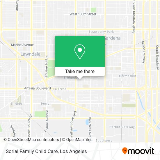 Mapa de Sorial Family Child Care