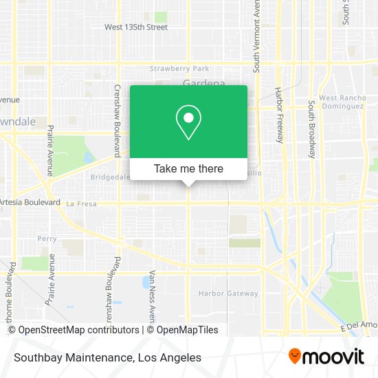 Mapa de Southbay Maintenance