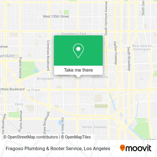 Fragoso Plumbing & Rooter Service map