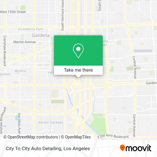 Mapa de City To City Auto Detailing