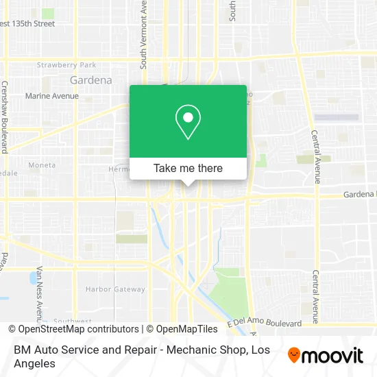 Mapa de BM Auto Service and Repair - Mechanic Shop