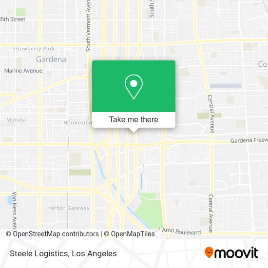 Steele Logistics map