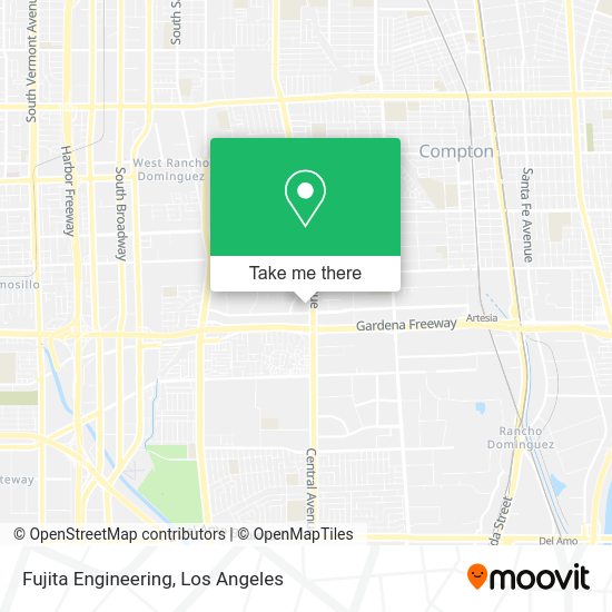 Fujita Engineering map