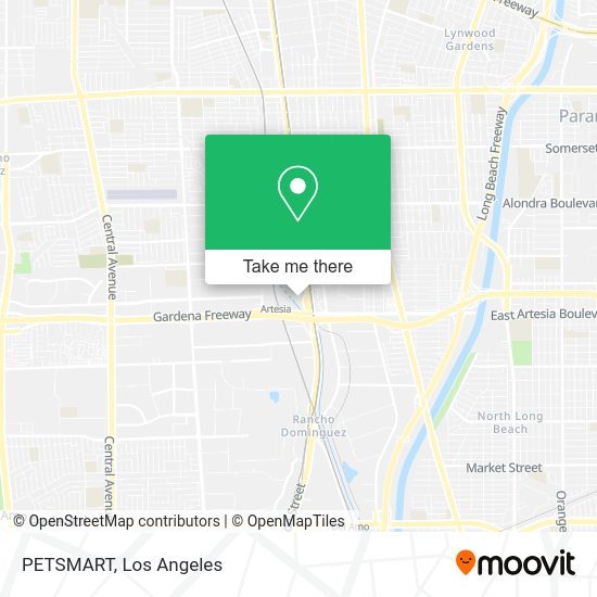 PETSMART map