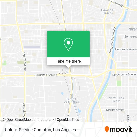 Unlock Service Compton map