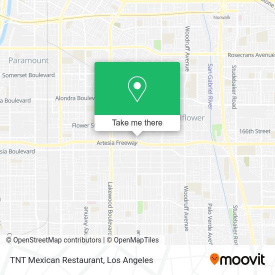 TNT Mexican Restaurant map