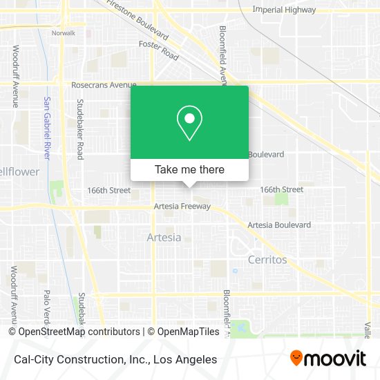 Mapa de Cal-City Construction, Inc.