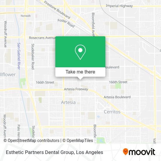Mapa de Esthetic Partners Dental Group