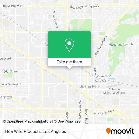 Mapa de Hqa Wire Products