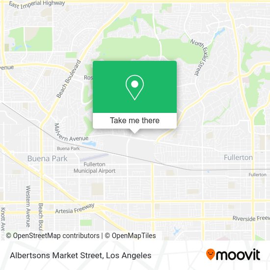 Albertsons Market Street map