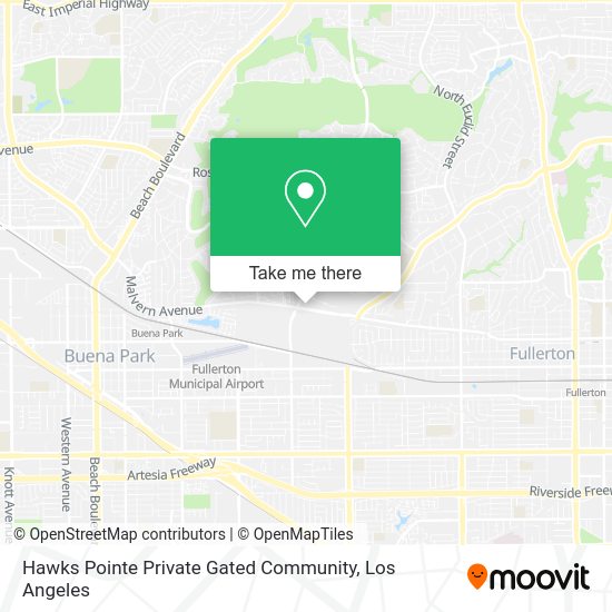 Mapa de Hawks Pointe Private Gated Community