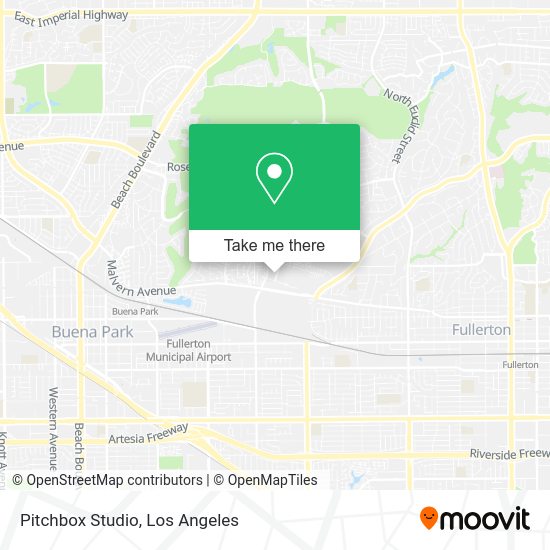 Mapa de Pitchbox Studio