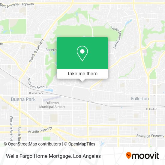 Wells Fargo Home Mortgage map