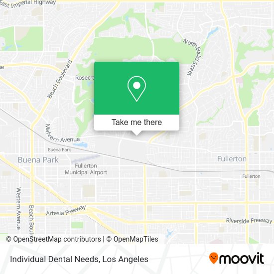 Individual Dental Needs map