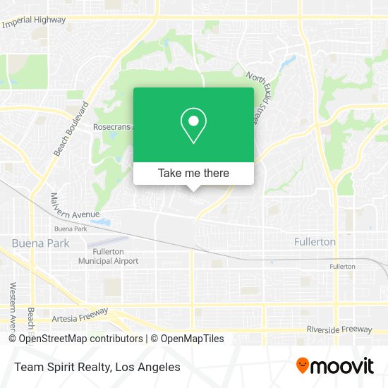 Mapa de Team Spirit Realty