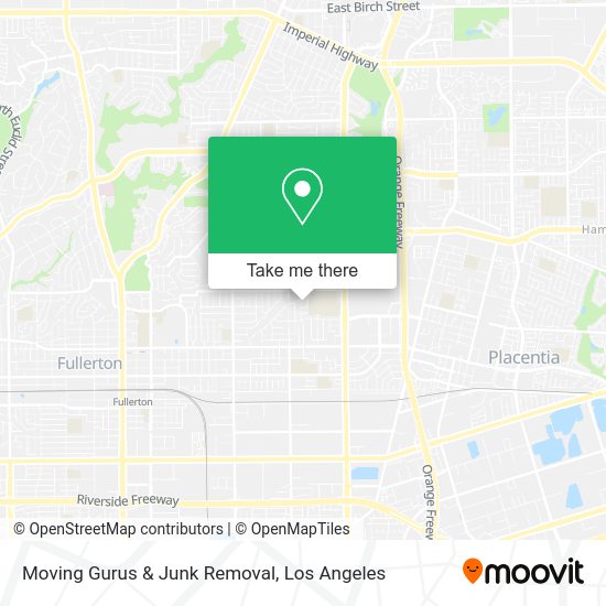 Mapa de Moving Gurus & Junk Removal