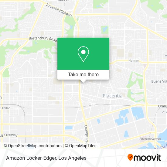 Mapa de Amazon Locker-Edger