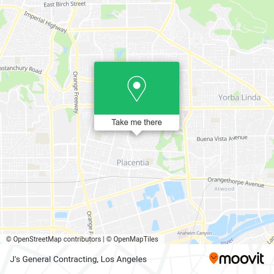J's General Contracting map