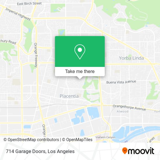 714 Garage Doors map
