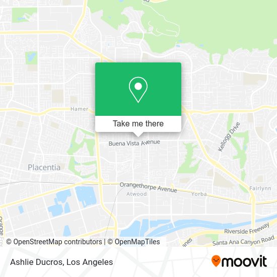 Mapa de Ashlie Ducros