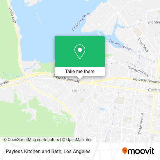 Payless Kitchen and Bath map