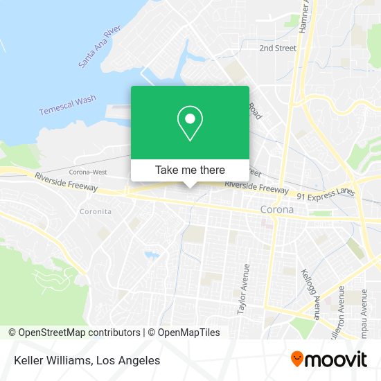 Mapa de Keller Williams