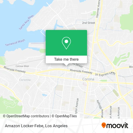 Amazon Locker-Febe map