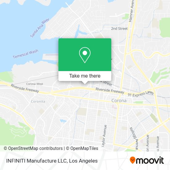 INFINITI Manufacture LLC map