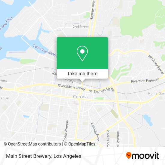 Mapa de Main Street Brewery