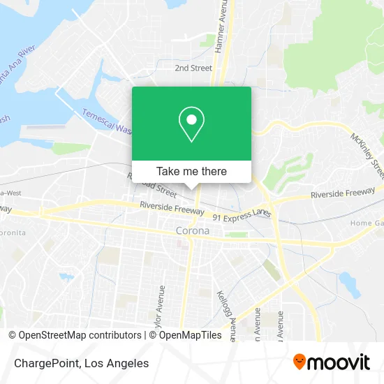 ChargePoint map