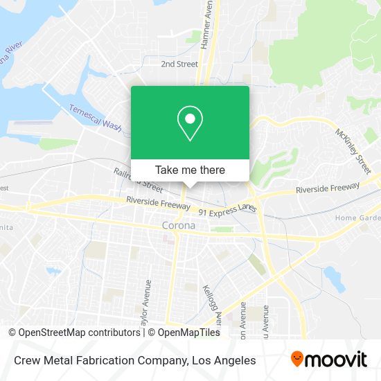Crew Metal Fabrication Company map