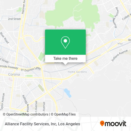 Alliance Facility Services, Inc map