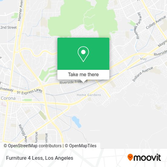 Furniture 4 Less map