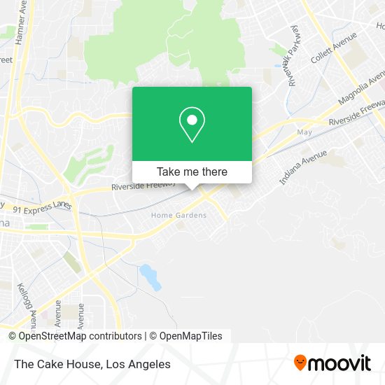 Mapa de The Cake House