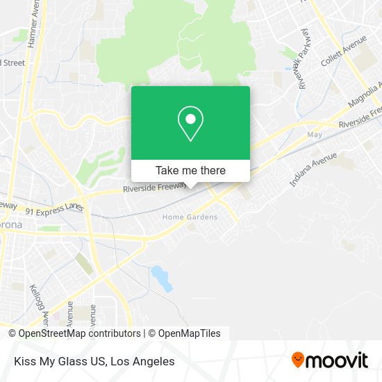 Kiss My Glass US map