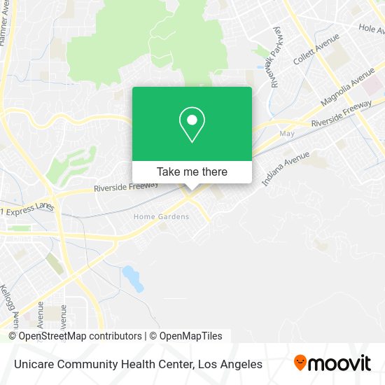 Unicare Community Health Center map